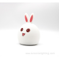 Touch Sensor Soft Silicone Bunny Led Lamp Light